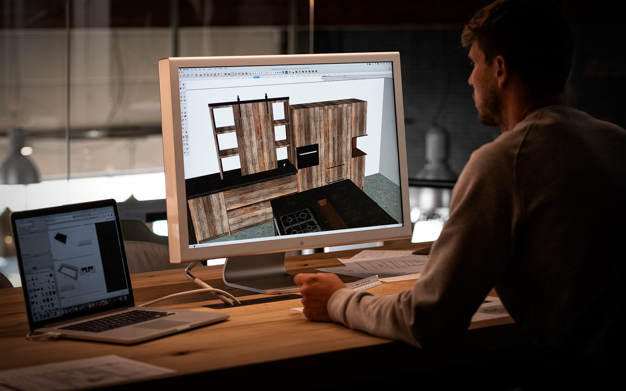 keuken ontwerpen in 3D woontheater